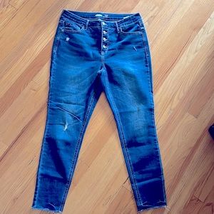 Old Navy Size 12 button fly jeans.